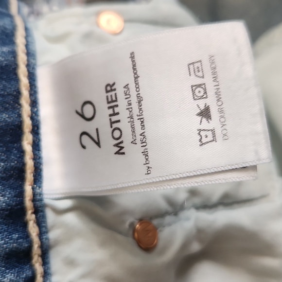 Mother The Tomcat Kneeling On Stones Button Fly Jeans - Picture 4 of 10